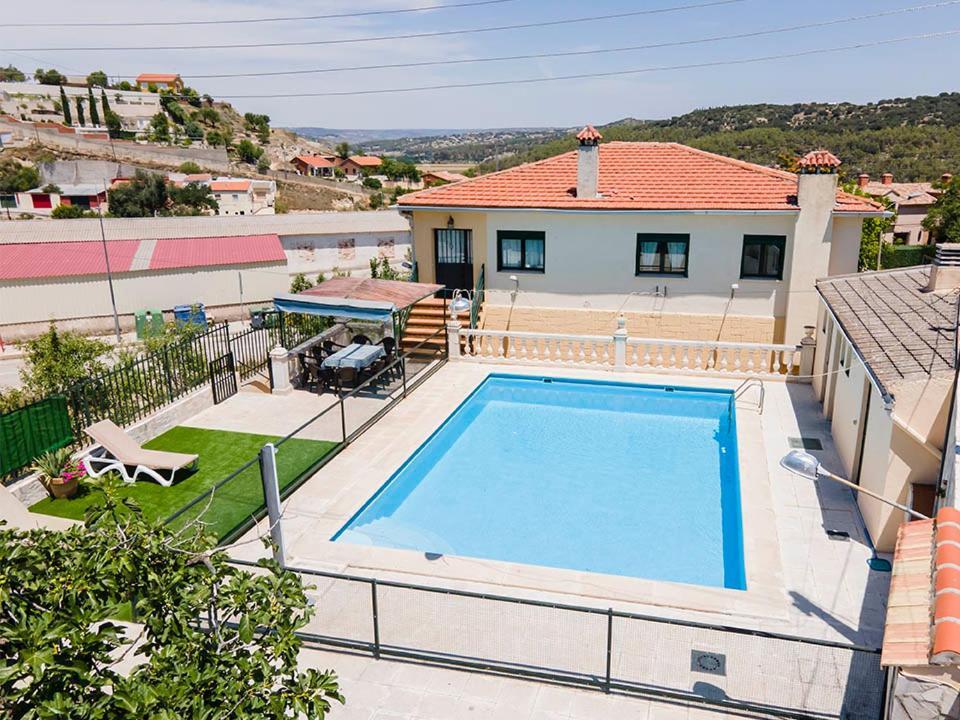 Casa Rural Las Eras Valdelaguna Kültér fotó